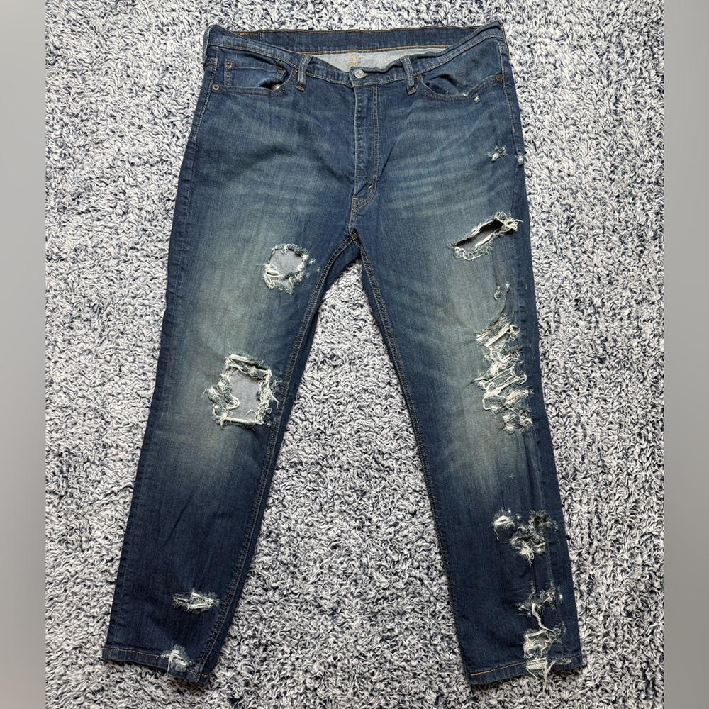 Levi’s 541 Distressed Straight Leg Men’s Jeans